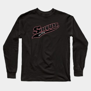 Snappa Black & Red Long Sleeve T-Shirt